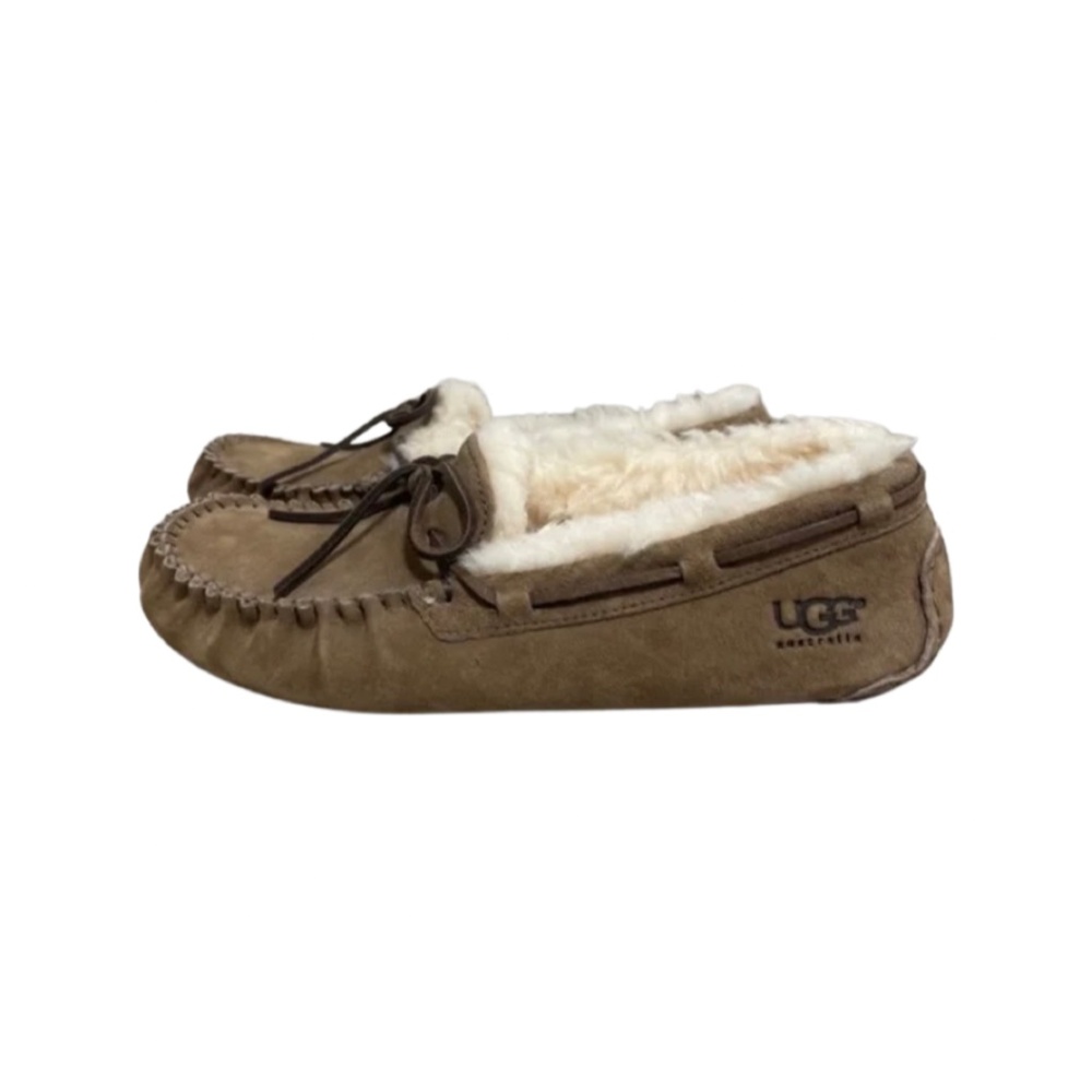 UGG Dakota Water Resistant Suede Moccasin | Limited Edition Beachwood | Size 7